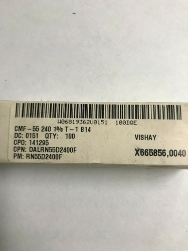 Dale rn55d2400f 240 - dale, 1%