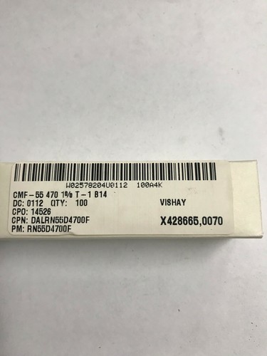 Dale rn55d4700f 470 - 470, 1%