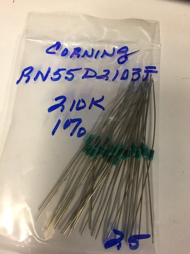 Resistenze corning rn55d2103f - resistenze,
