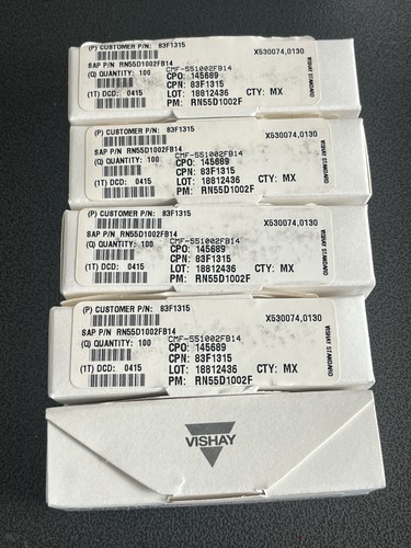 Lot boxes dale vishay - lot,